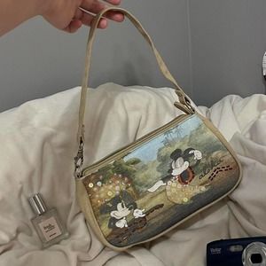 Disney mickey mouse and minnie mini purse